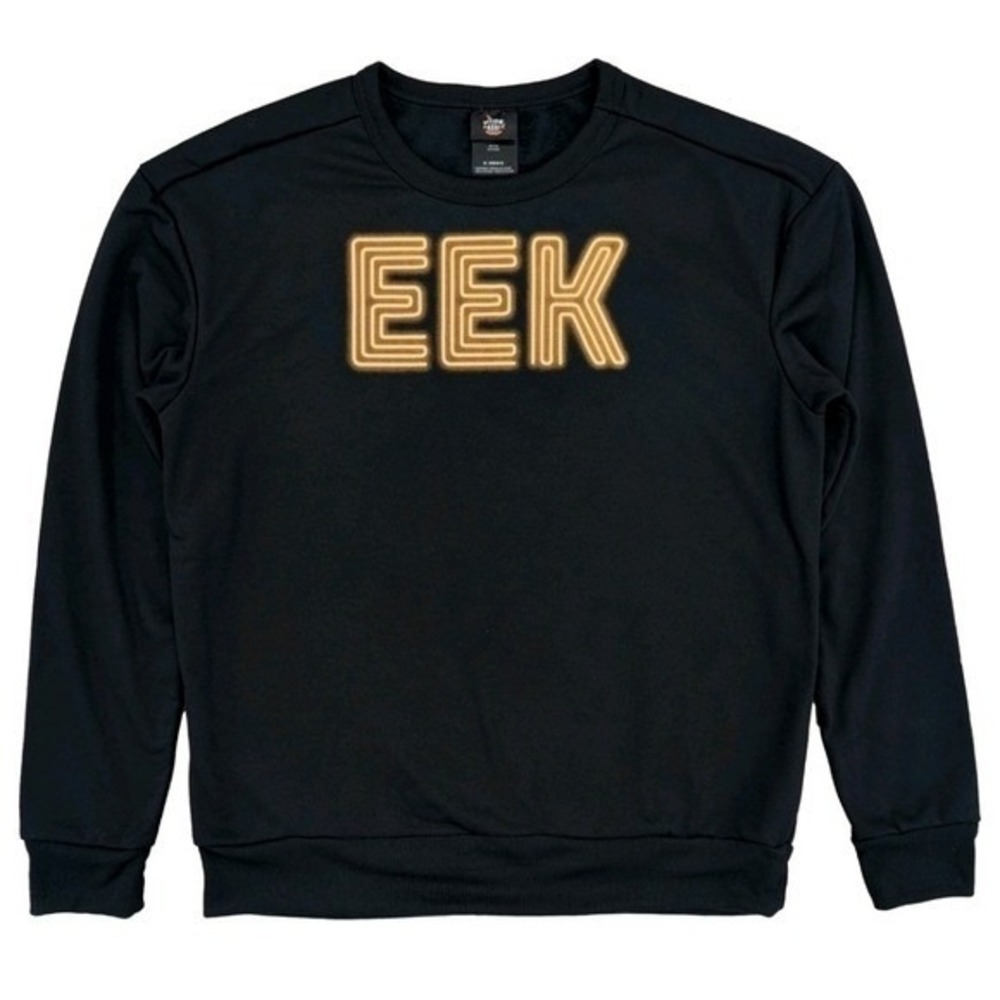 Hyde And Eek Black Halloween‎ Sweatshirt with EEK Graphic NWT